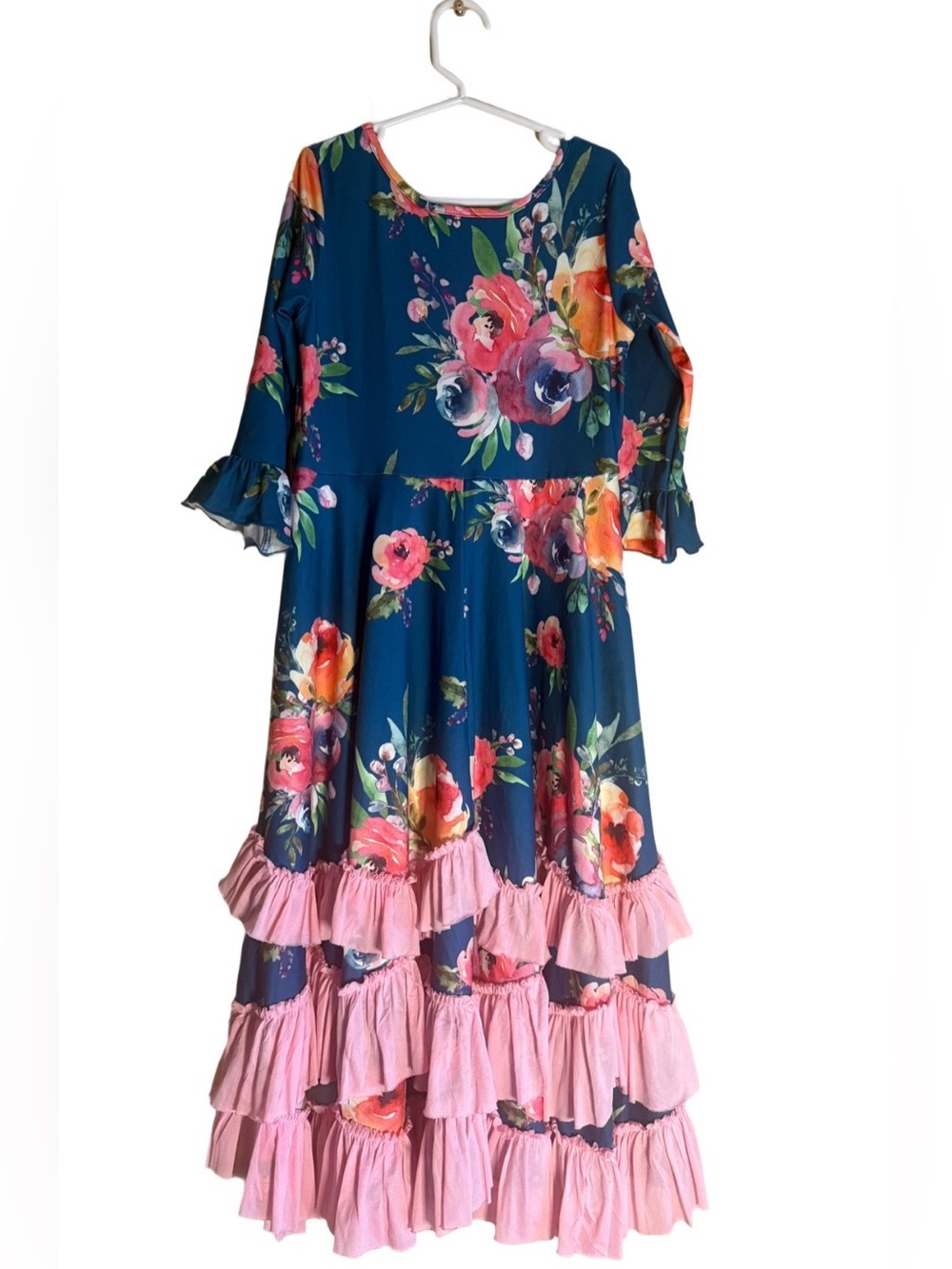 Oopsie Daisy Girls Floral Maxi Dress Set of 2 Size 6